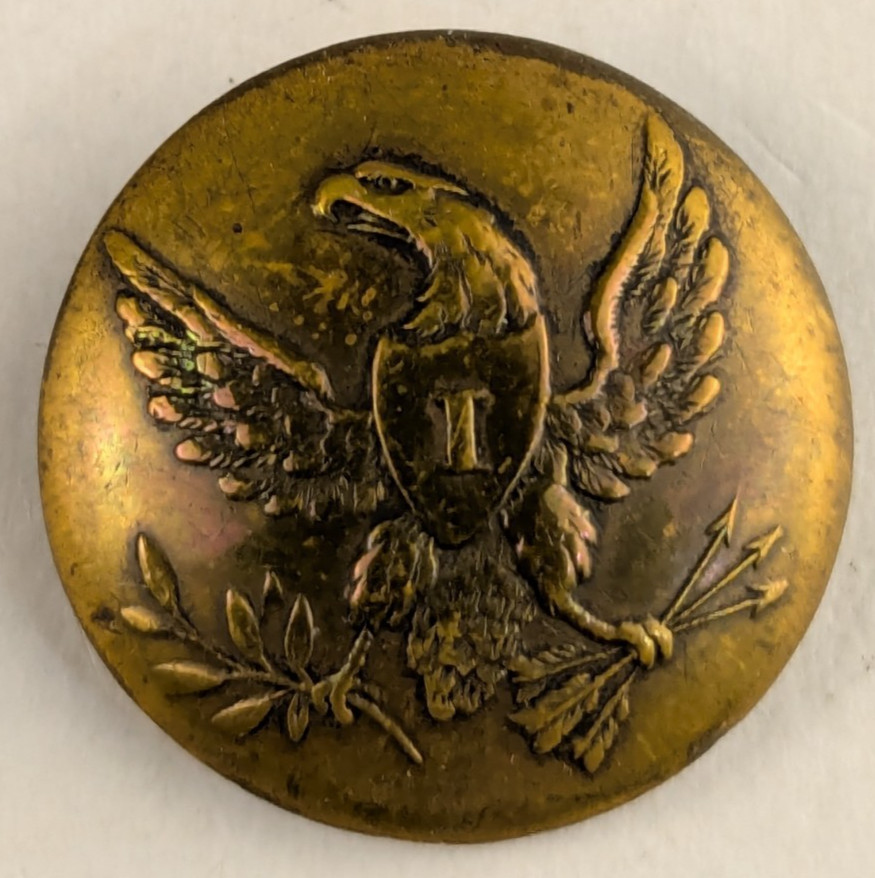 1820-30s - Eagle Infantry Uniform Button Original - M2C