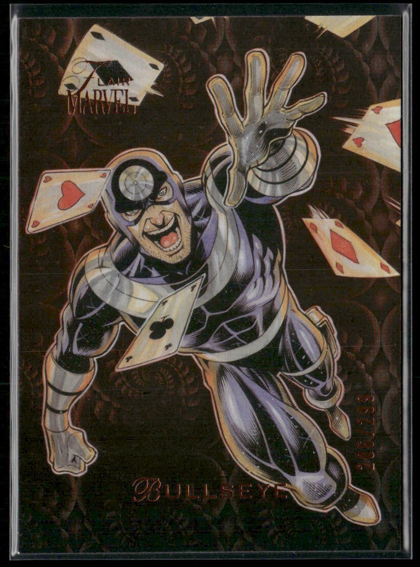 2023 Marvel Flair Fall Parallel /299 #75 - Black Bolt