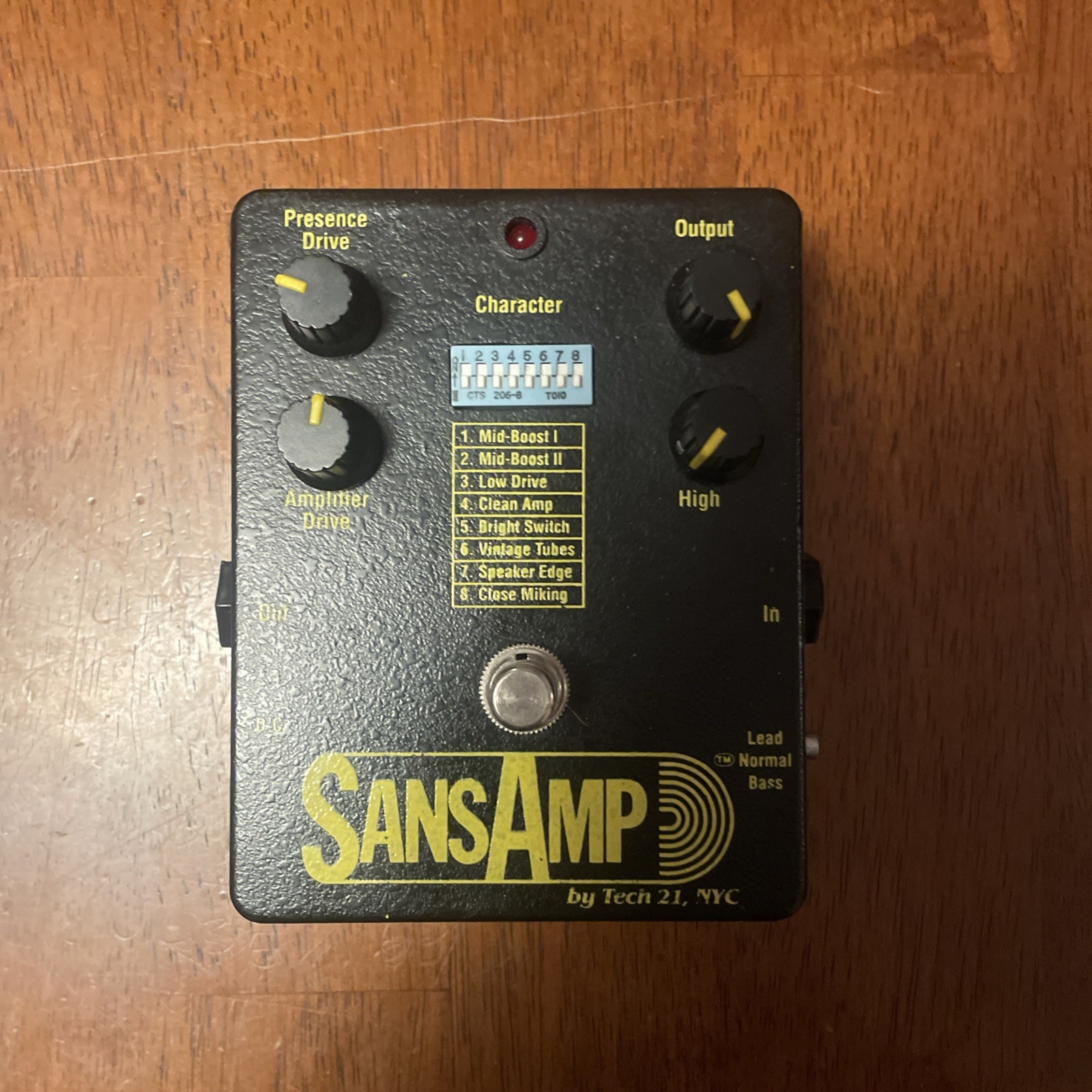 Sans Amp original model by Tech 22, NYC