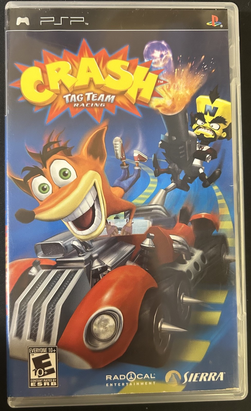 Crash Tag Team Racing (PSP) VERY GOOD CONDITION - CIB