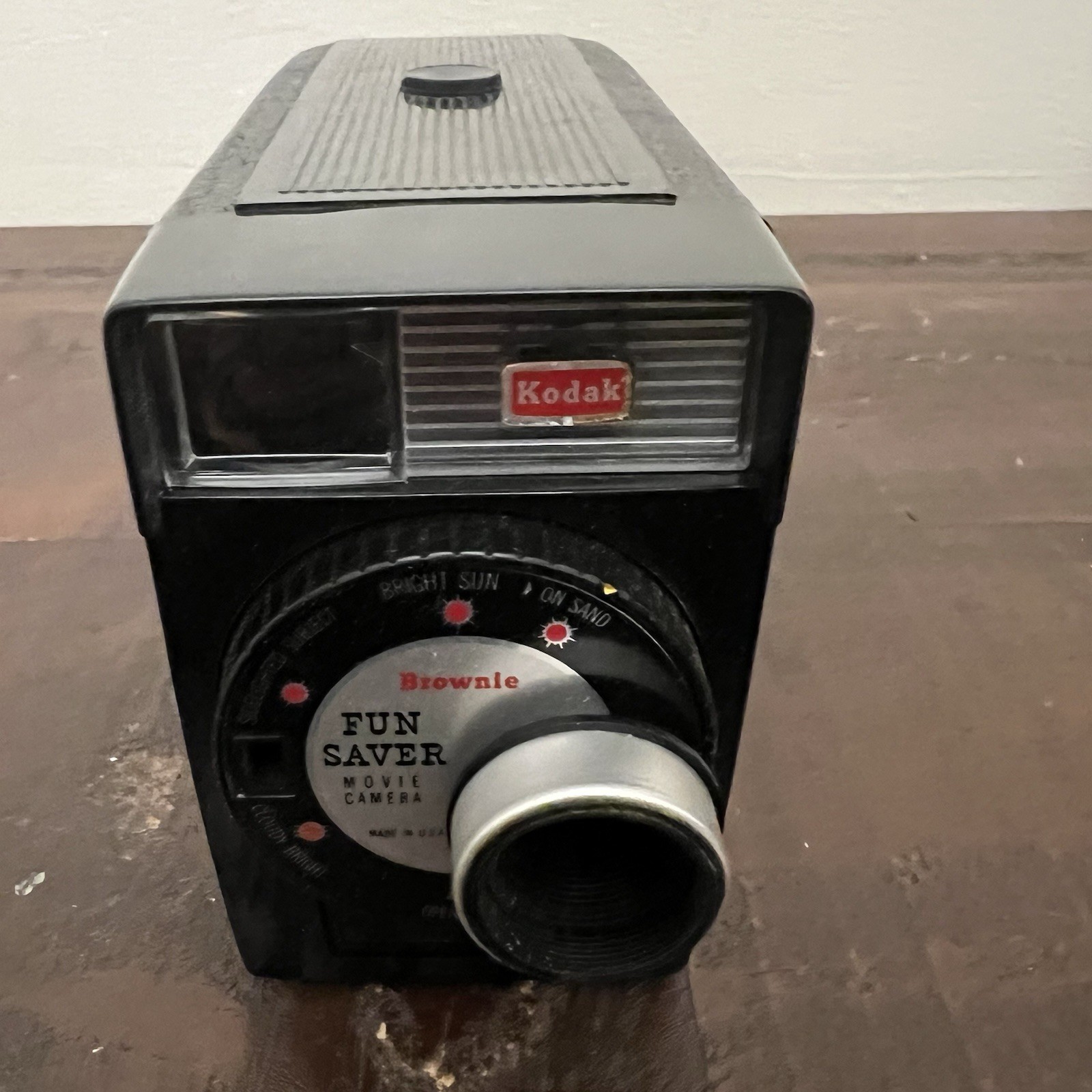 Vintage Kodak Brownie Funsaver Black 8mm Film Motion Picture Movie Camera