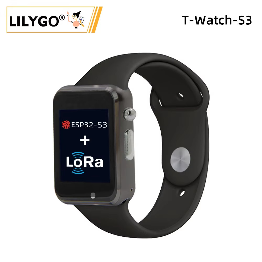 T-Watch-S3 ESP32-S3 Touch Watch WiFi Bluetooth LoRa BMA423 Mic Speaker