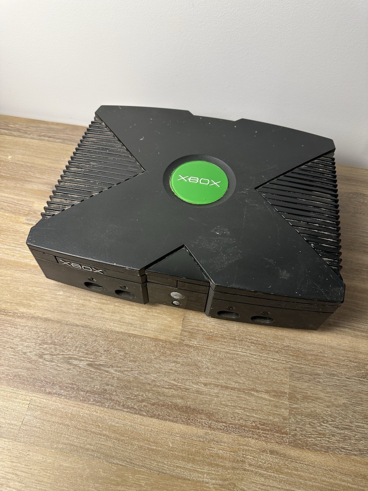 Original Microsoft Xbox Console – Classic Black – Powers On