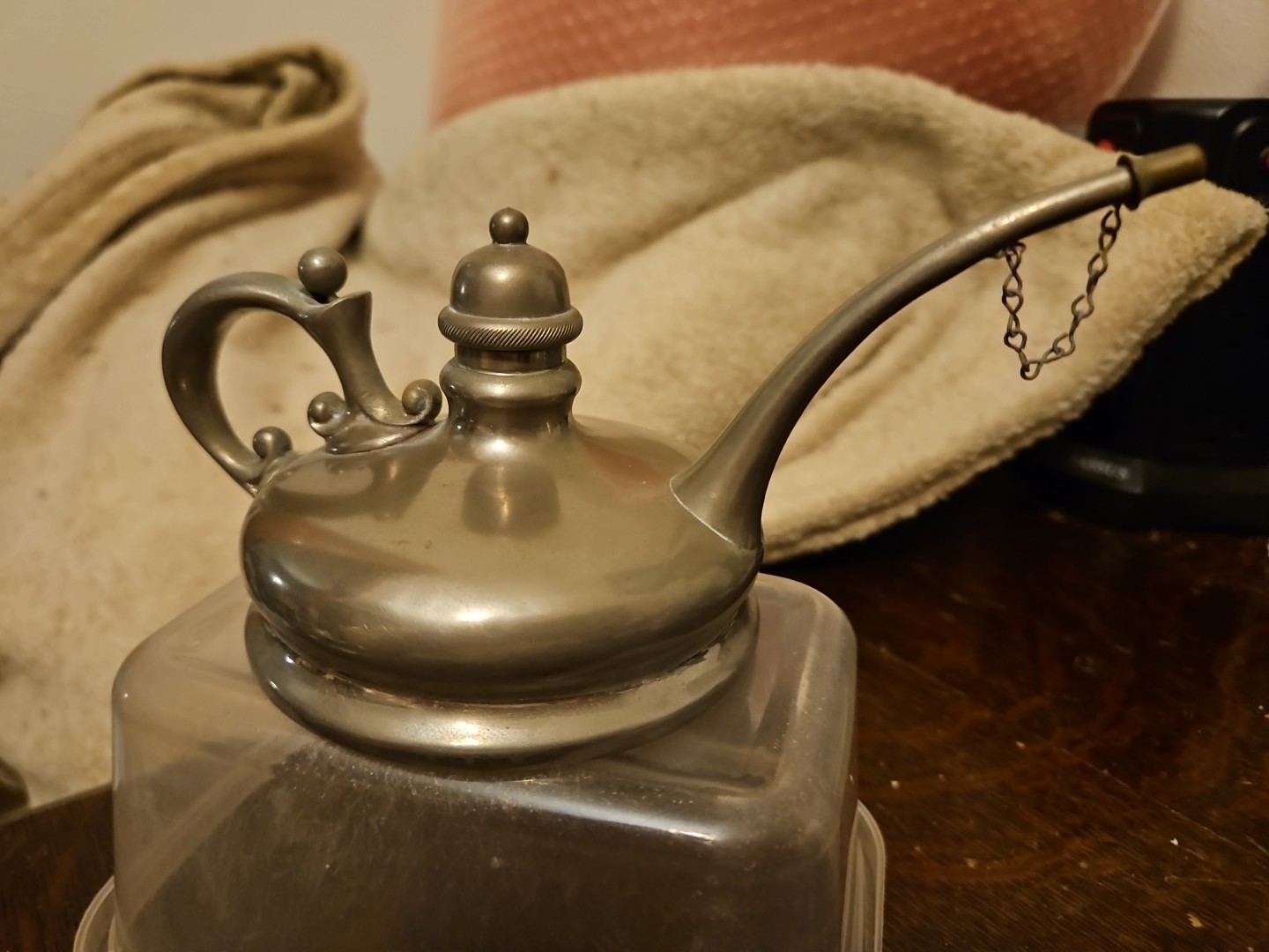 Antique Oil Lamp Filler By Buffalo Mfg Co