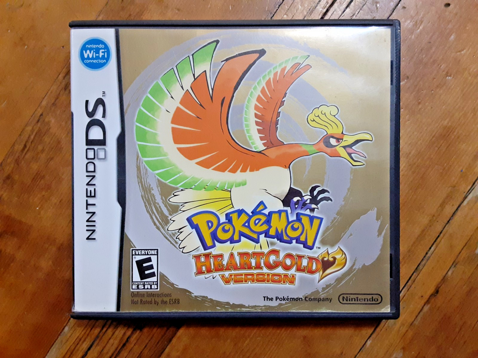 Nintendo DS Pokemon HeartGold Version Not For Resale CASE ONLY