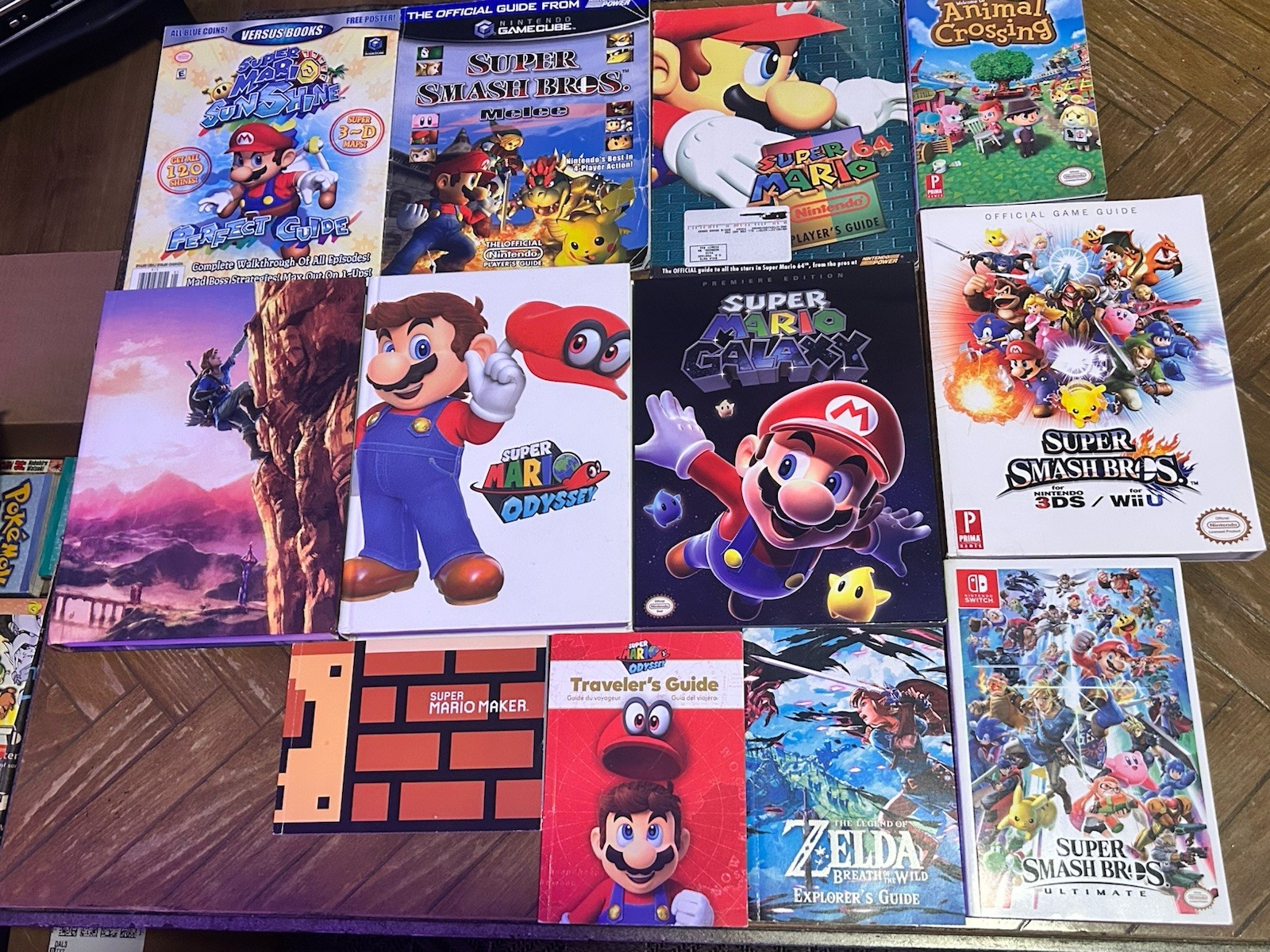 Lot of 12 Video Game Strategy Guides Nintendo