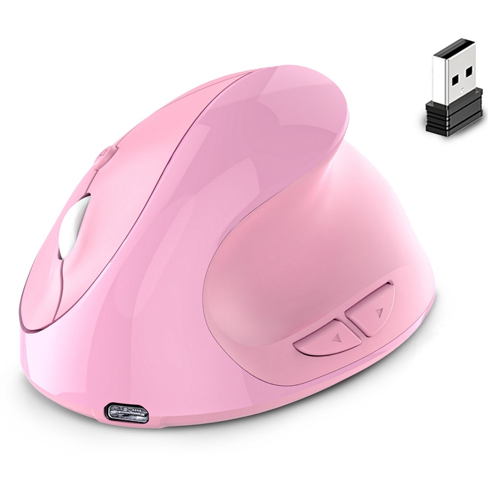 Rechargeable Dual Mode USB 2.4G  + Bluetooth Mouse Vertical Ergonomic7176