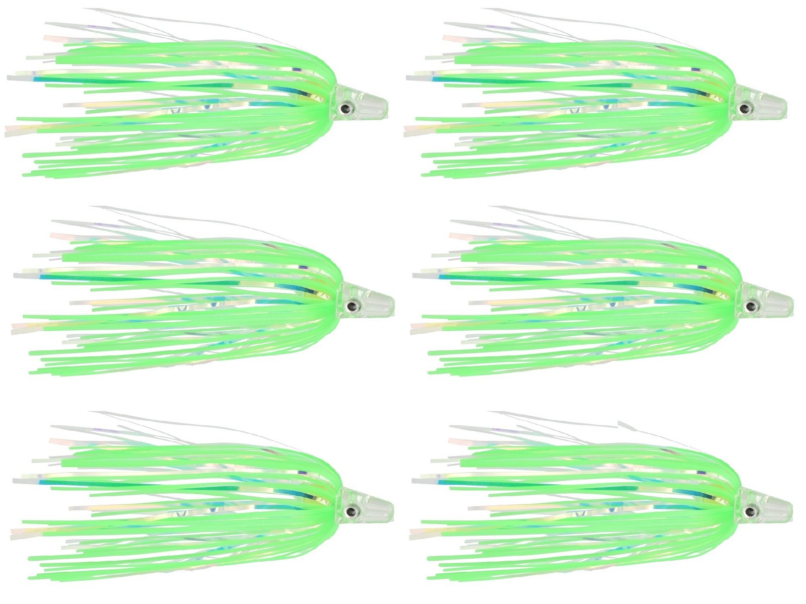 Silicone Holo Teaser - 6 Pack - 5 Colors to Choose from Green