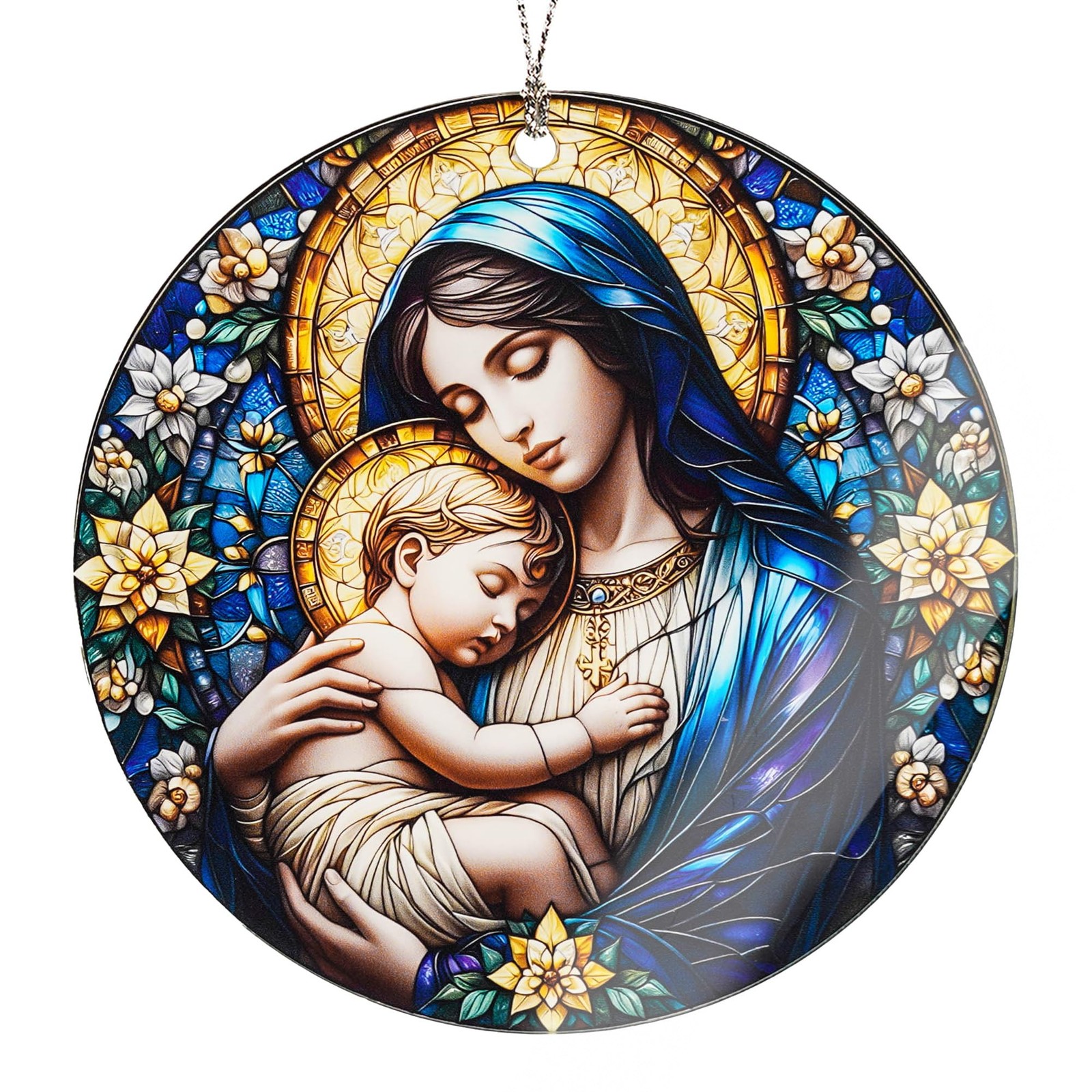 Christian Christmas Ornament 2025, Religious Ornaments, Nelxi-213 