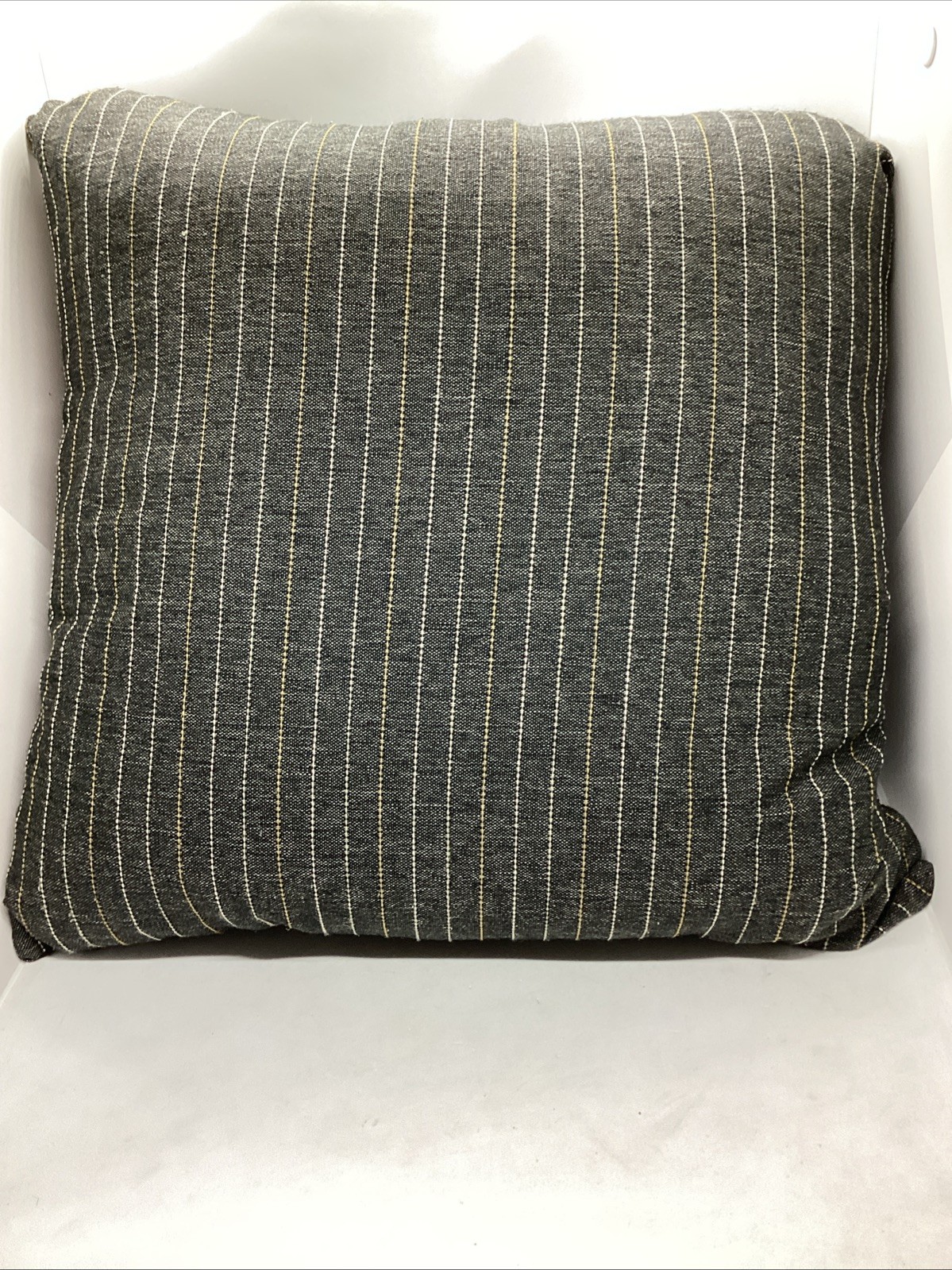 PFeathered Down  Pillow  Gray 20 Inches Square