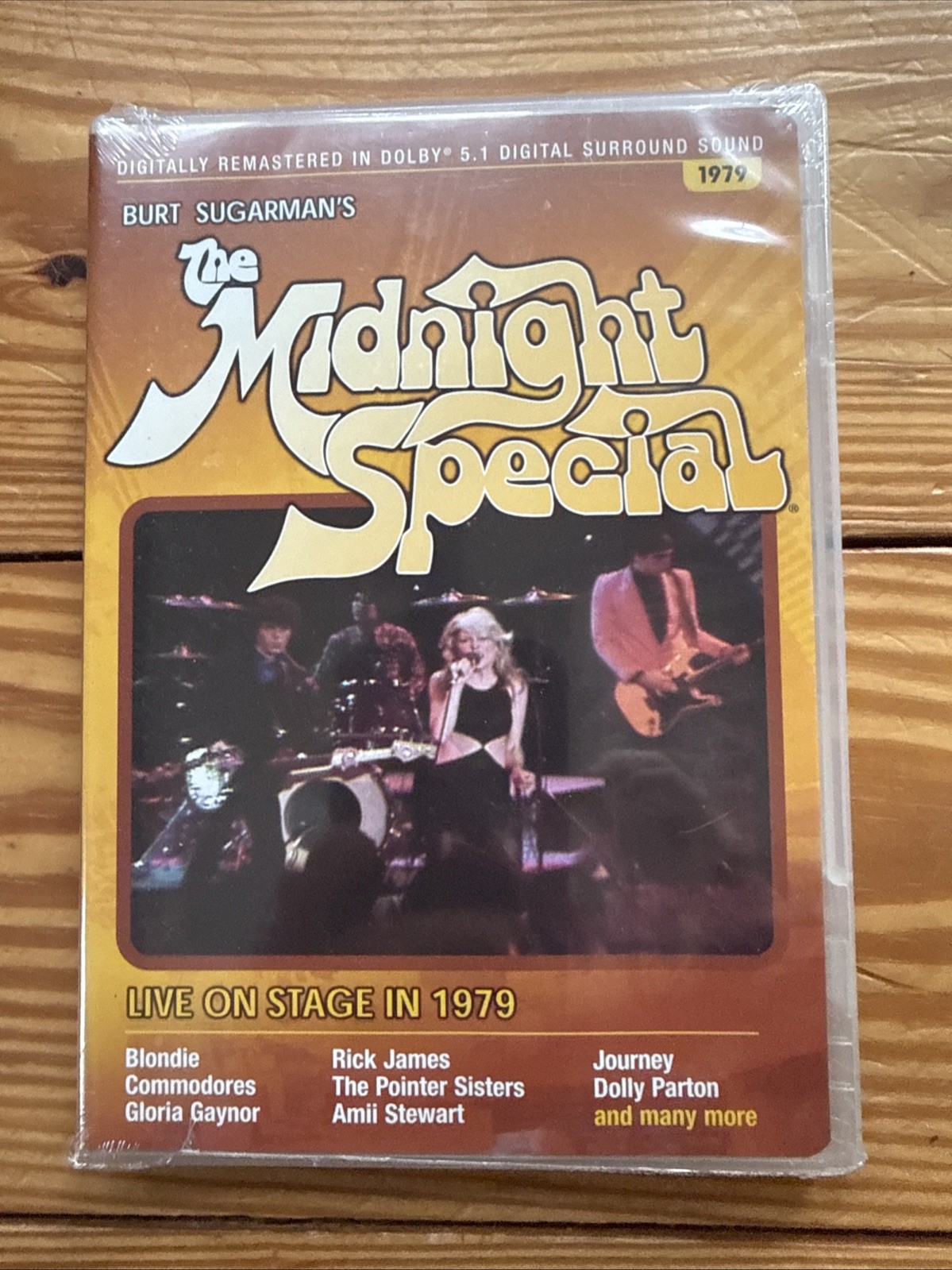 The Midnight Special 1979 DVD Blondie Journey Dolly Parton Andy Kaufman Sealed