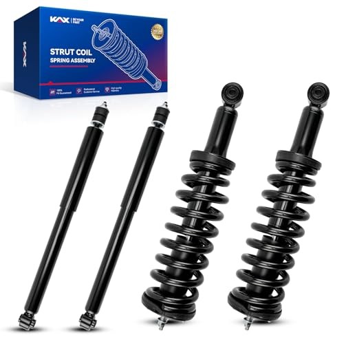 KAX Complete 4 Piece Front and Rear Strut Assembly Kit for 2001-2007 Toyota