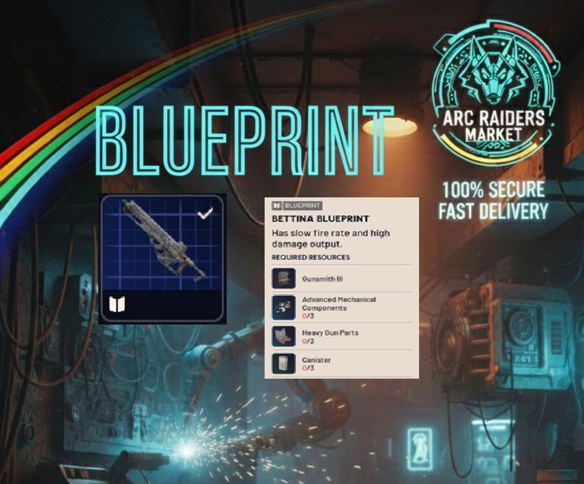 Blueprint BETTINA ARC Raiders ALL Console