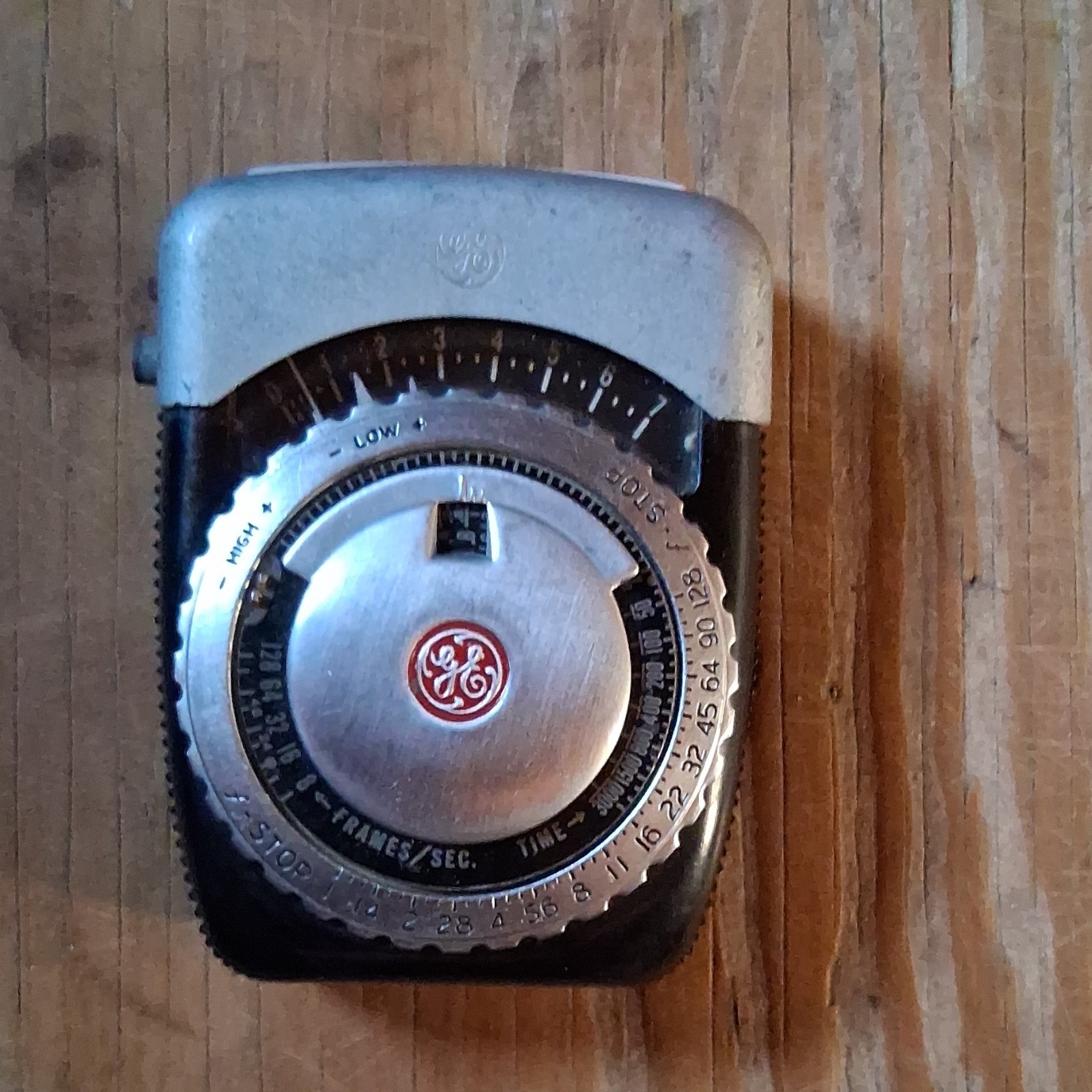 GE PR-1 Incident Light Attachment Exposure Meter for Film or Plates Camera