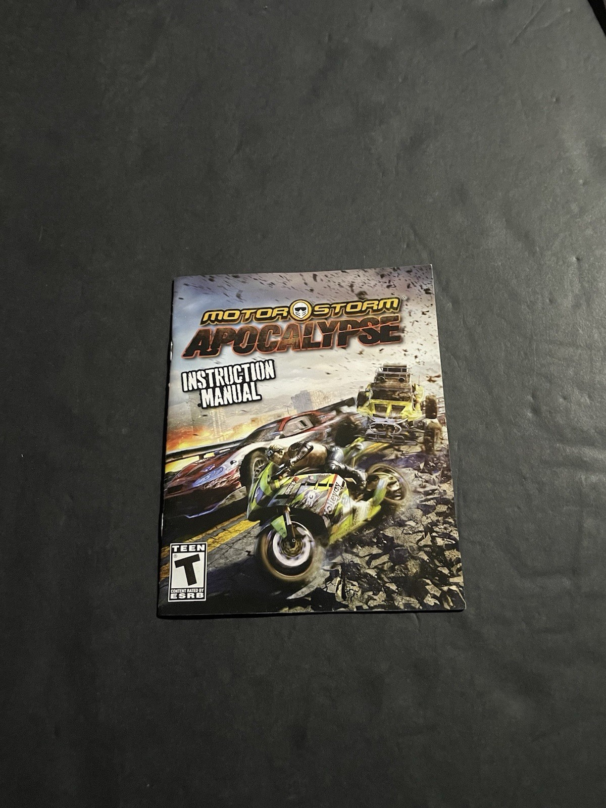 motorstorm apocalypse ps3 Manual only
