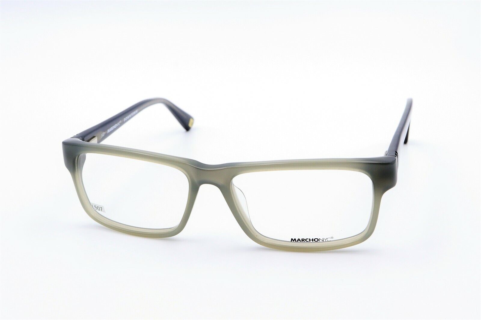 MARCHON NYC CROSBY 035 Milky Grey (hint of green) 53-16-140 Frames Flex L507