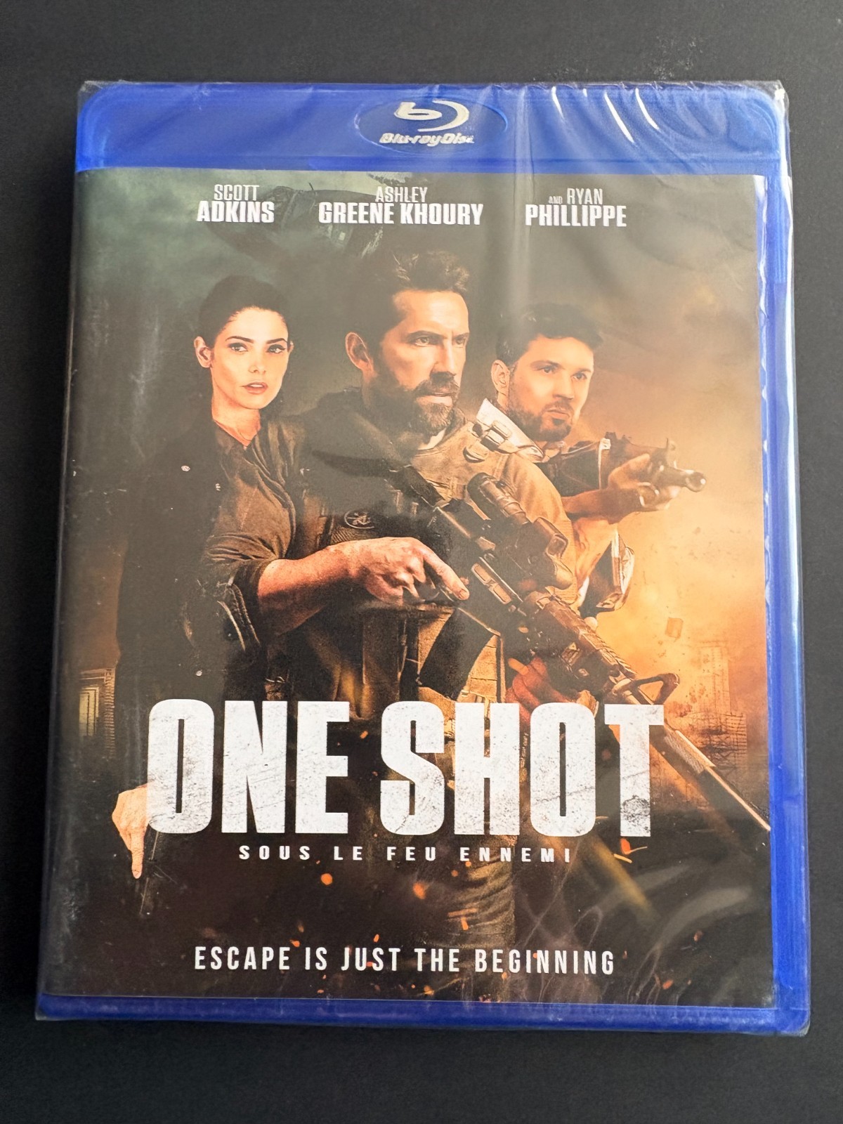 One Shot (Blu-ray) 2021 Scott Adkins, Ryan Phillippe,  NEW