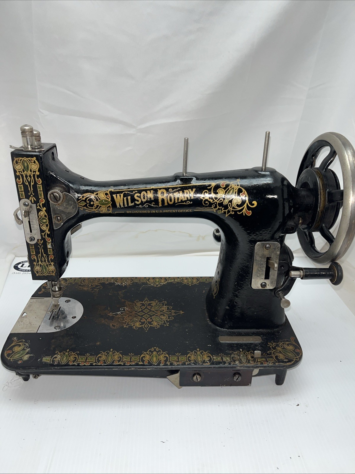 Wilson Rotary Sewing Machine Head Early 1900’s