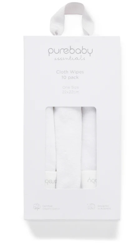 Cloth Wipes 10 Pack
