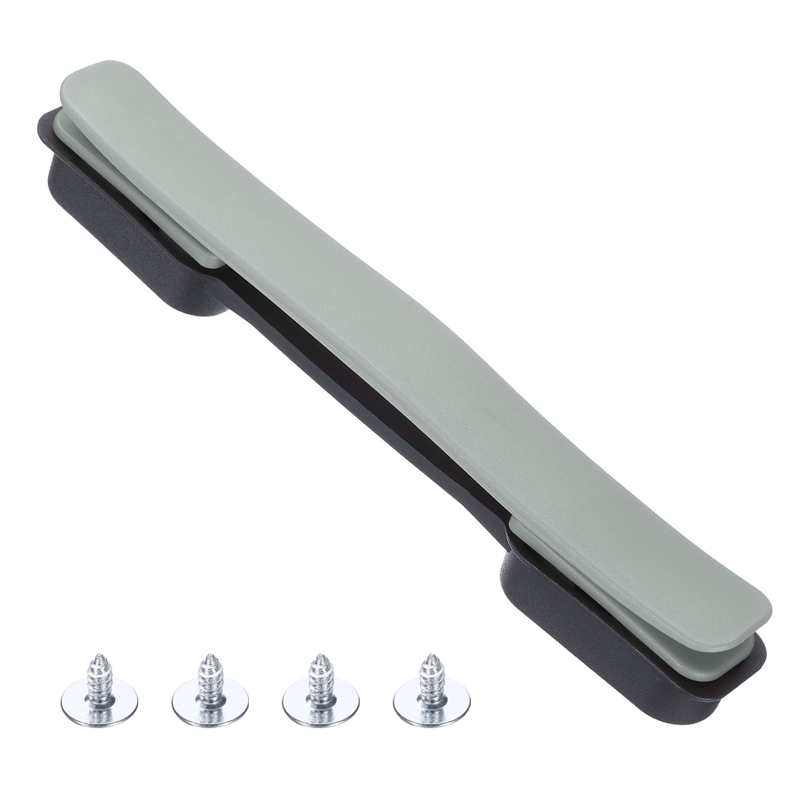 Luggage Handle Replacement with Screws 8.5 Inch Suitcase Handle Silver Grey