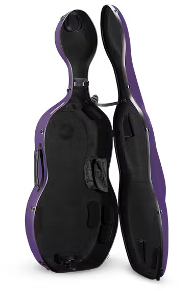 Musilia S1 Cello Case, 4/4 Size, Purple