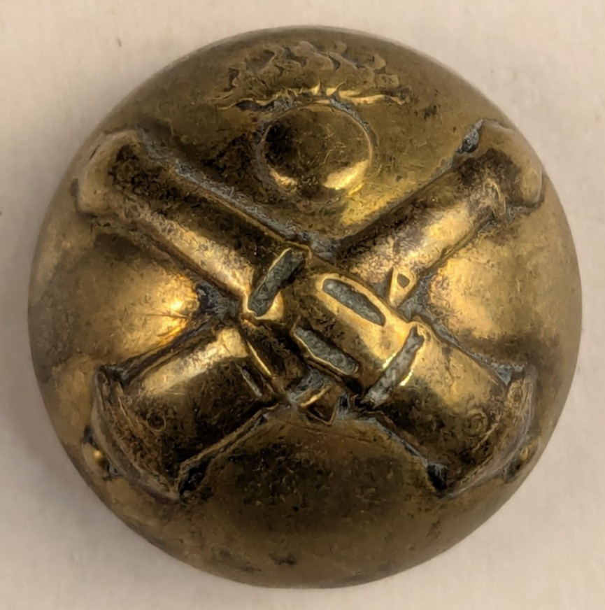 1870-90s - French Artillery Uniform Button - M2D