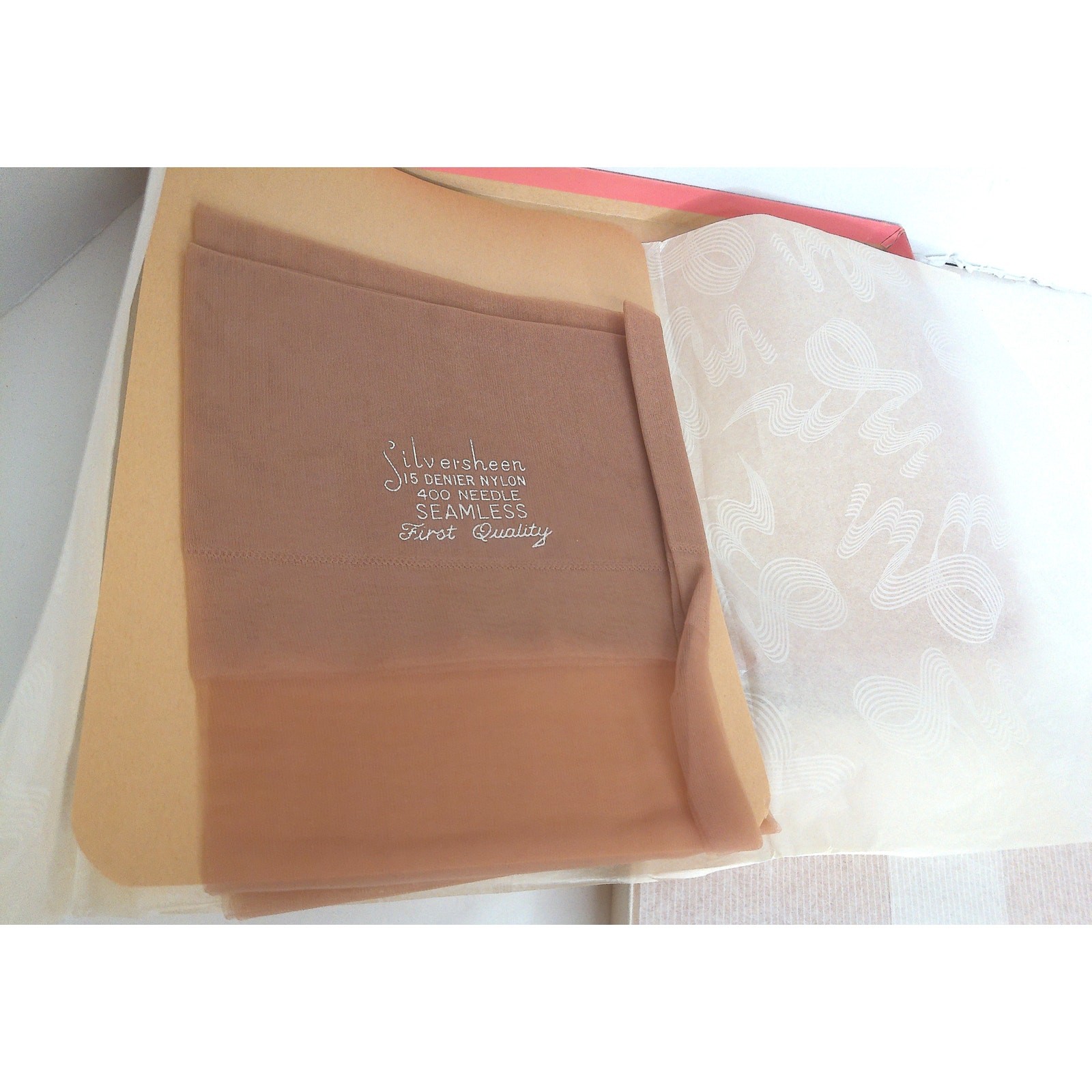 Vintage Tru Tone Stockings Hosiery Sandalfoot Tan Size 10 M SET OF 3 Box