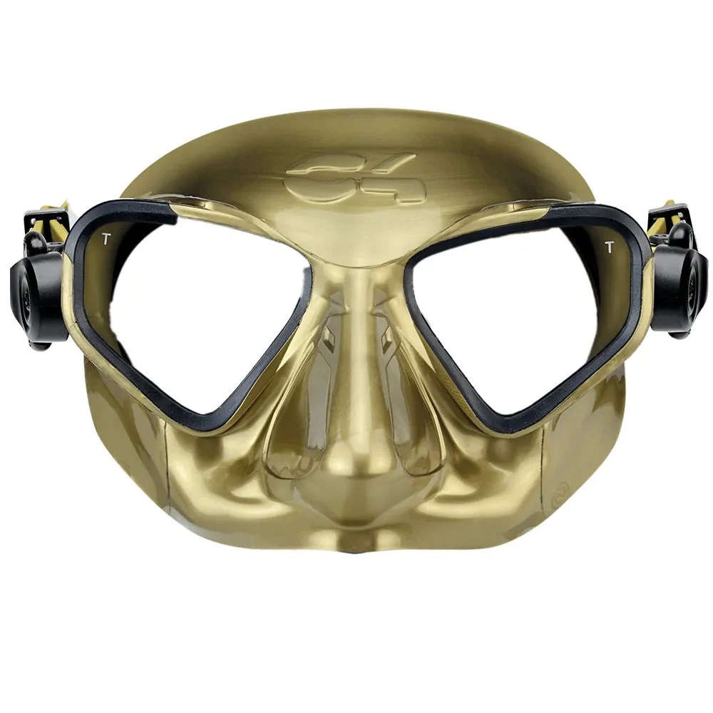 C4 Falcon Mask w/ Antifog Lens - Gold