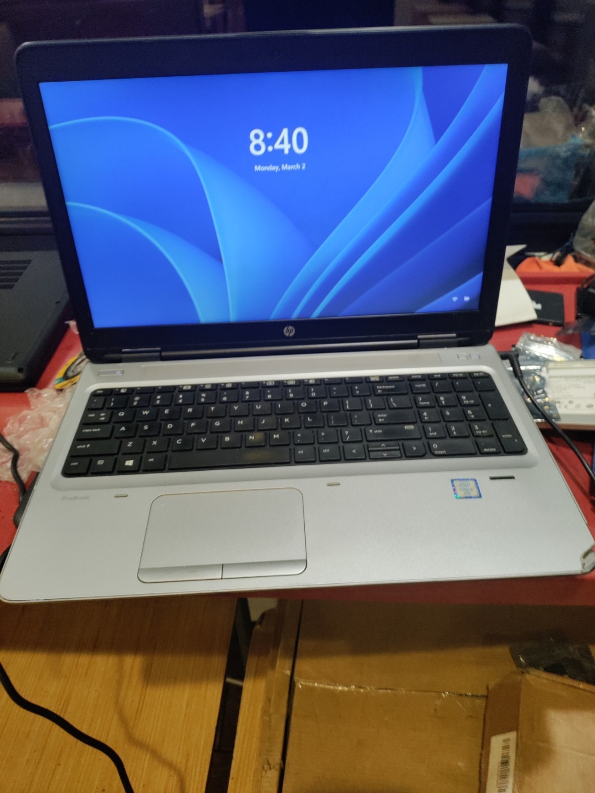 HP ProBook 650 G2 i5-6300U vPro 2.5 GHz 256 GB NVMe 8 GB Windows 11 Pro 25H2