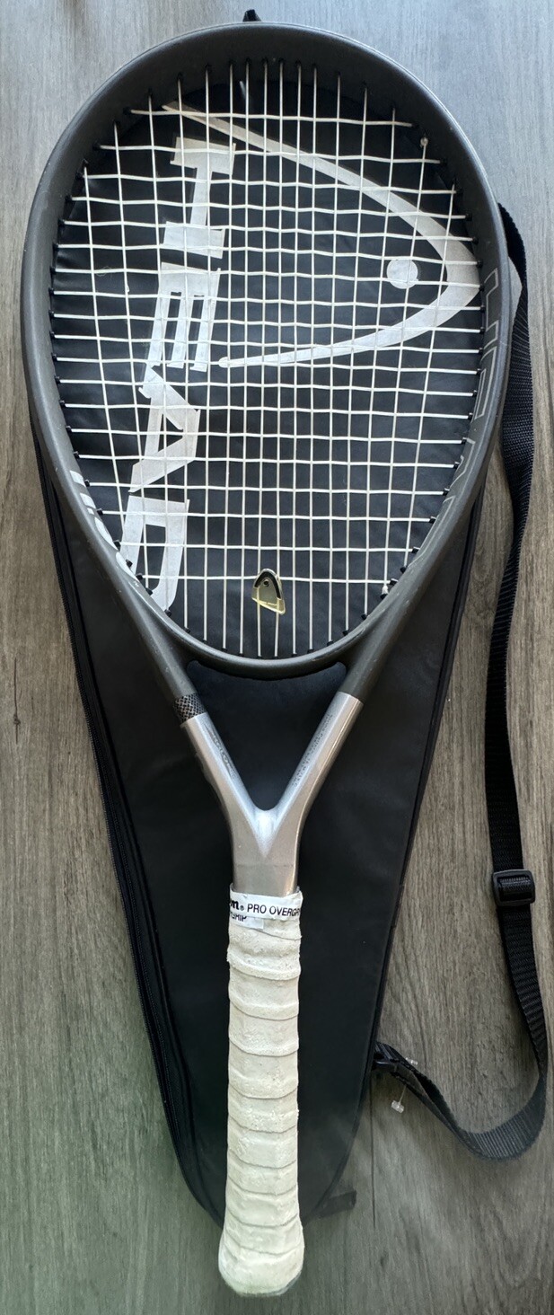 HEAD Ti.S6 Titanium Xtralong Tennis Racquet 4 3/8 W/Case *Needs Grip*