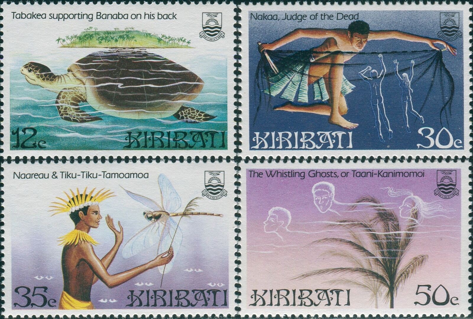 Kiribati 1984 SG228-231 Legends set MNH
