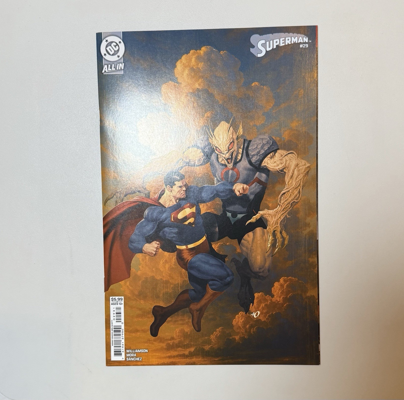 Superman #29 (2025) Olivetti Variant ~ DC Comics NM/Mint