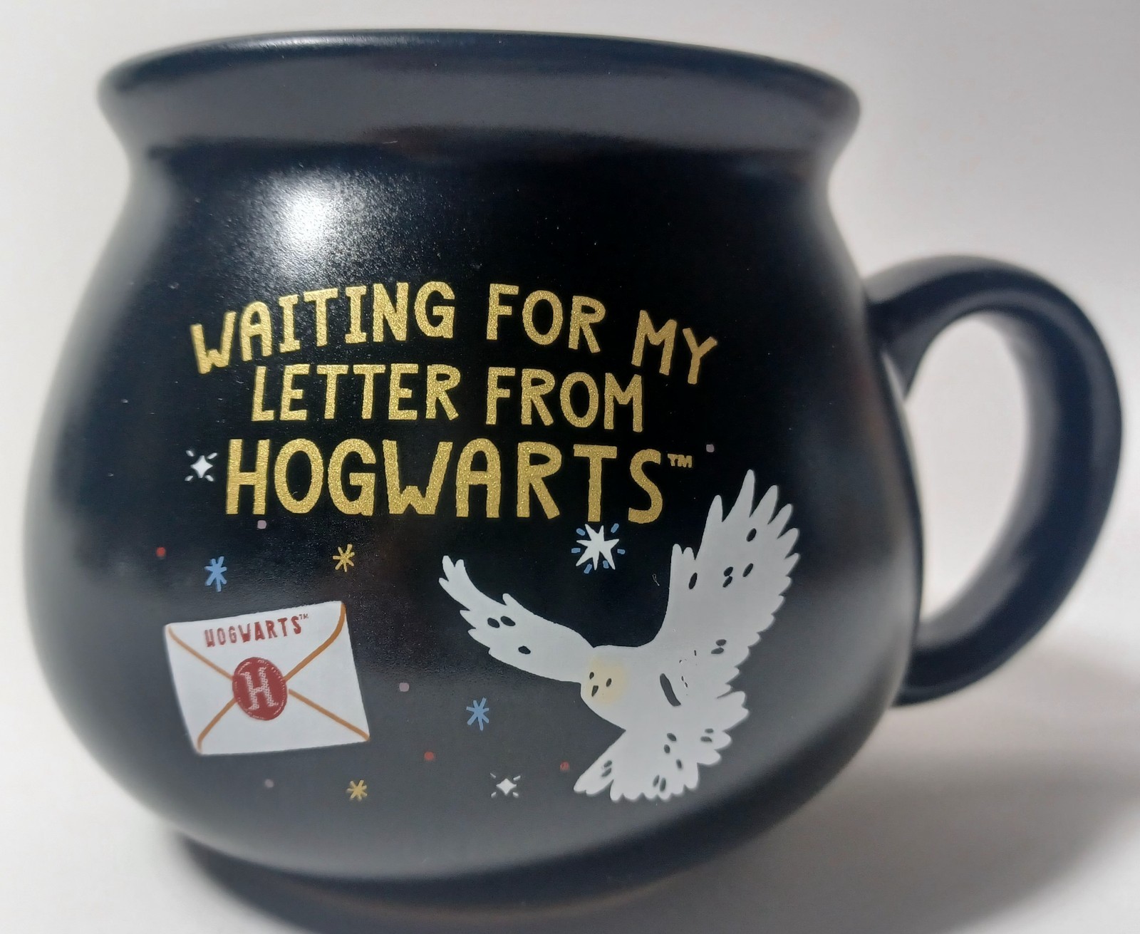 Harry Potter Hogwarts Mug “Waiting For My Letter From Hogwarts” Owl Coffee Cup