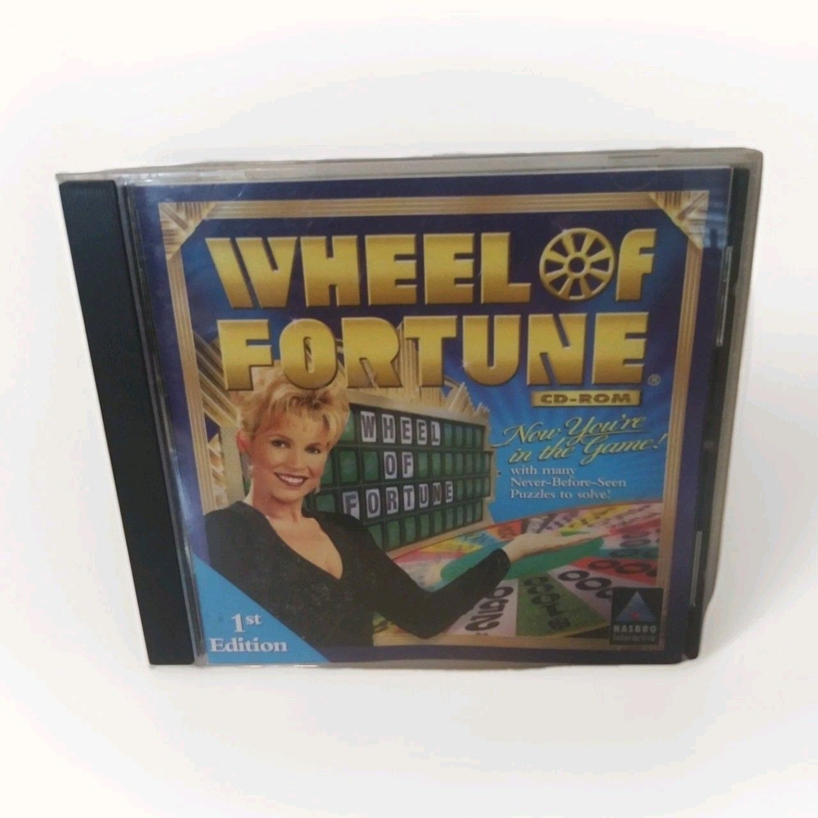 Wheel of Fortune Vanna White CD-Rom 1st Edition Vintage 1998 CIB