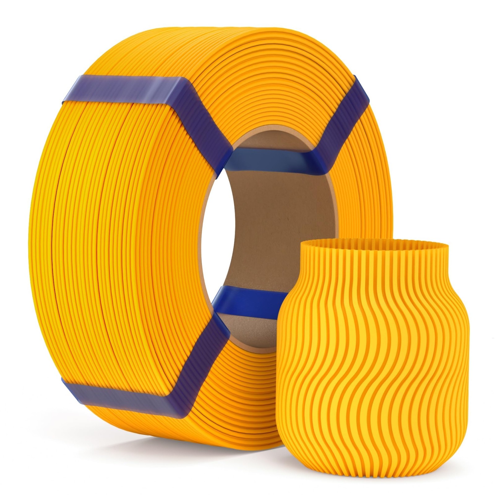 PLA Basic Refill Filament 1.75mm 1KG Sunflower Yellow 3D Printer ELEGOO Spool