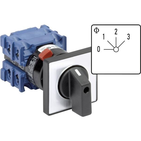 Kraus & Naimer CH10.A241.FT2 Rotary Switch 20A 3 x 40° Grey, Black