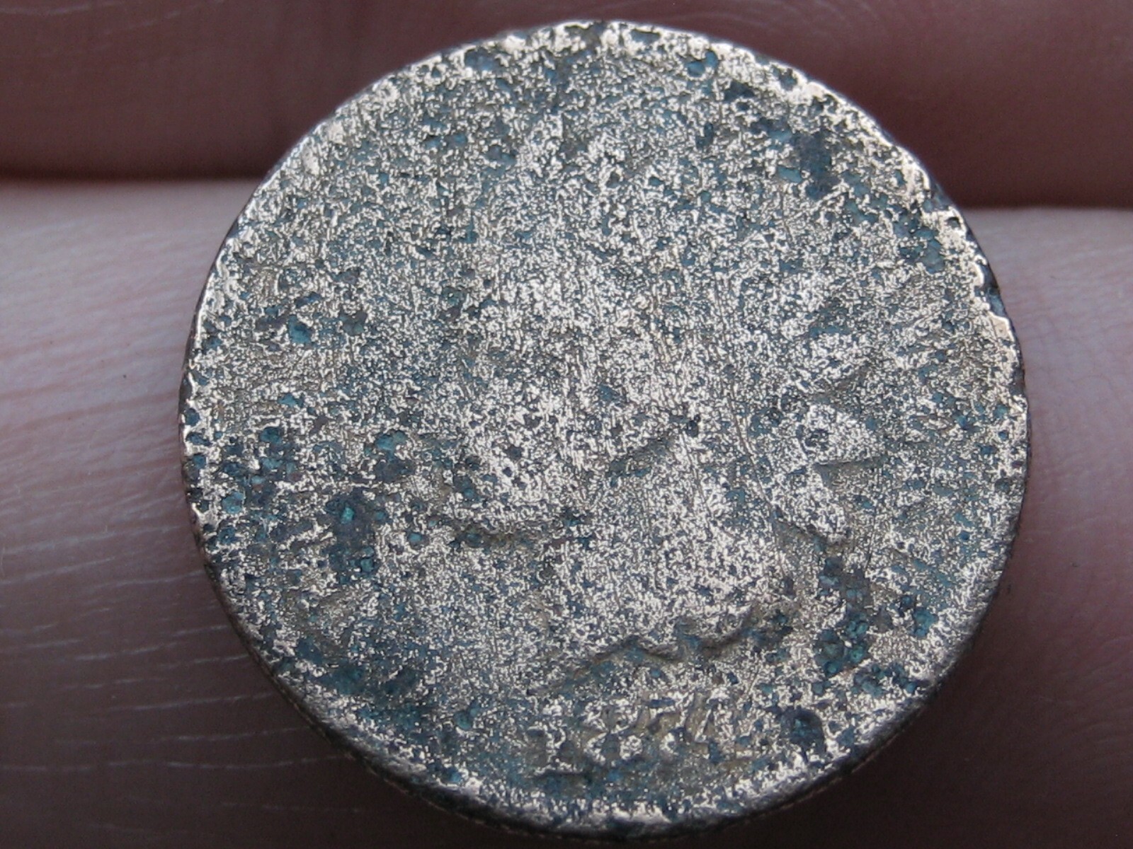 1874 Indian Head One Cent Penny- About Good Details