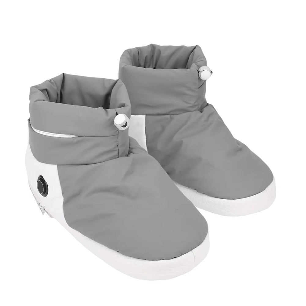 Electric Heating Shoes Washable USB Heated Slippers Rechargeable Foot6158