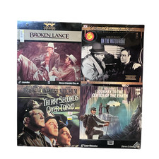 Lot Of 4 New Laserdisc Broken Lance, On The Waterfront, Journey To The Center Of