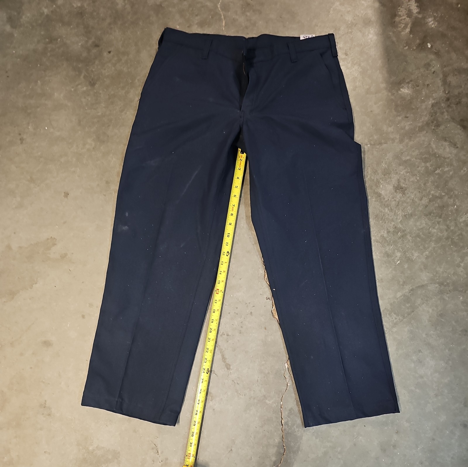 Workrite 38x29 Station Pants Fire Resistant 2112 Nomex ARC 7 Firefighter Navy 