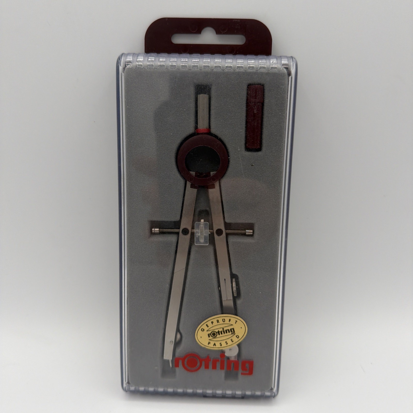 Vintage Rotring Drafting Drawing Compass Original Case / Made in Germany