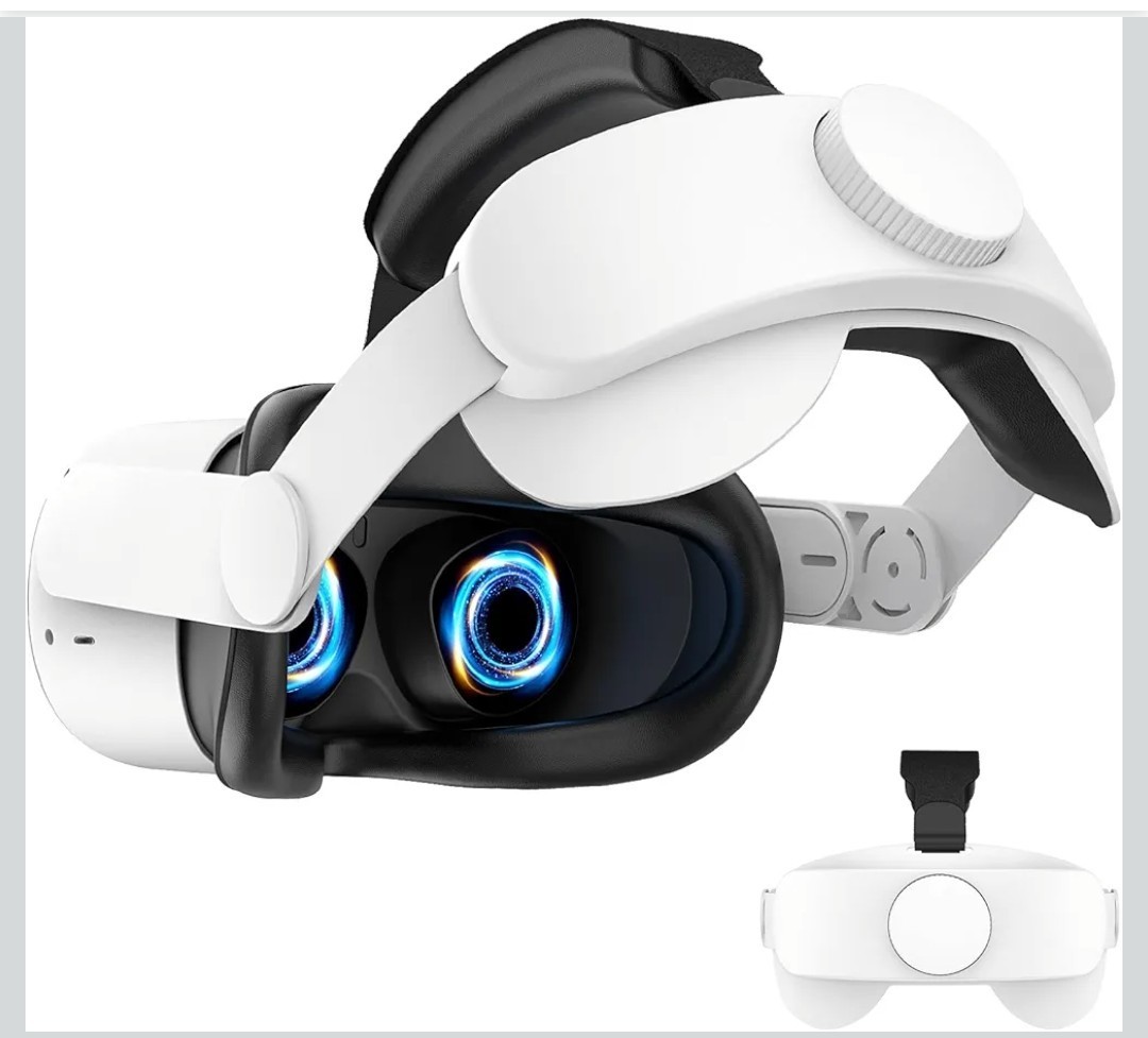 Meta Quest 2 Elite Head Strap T1 Replacement Adjustable Comfort Dial VR Headset