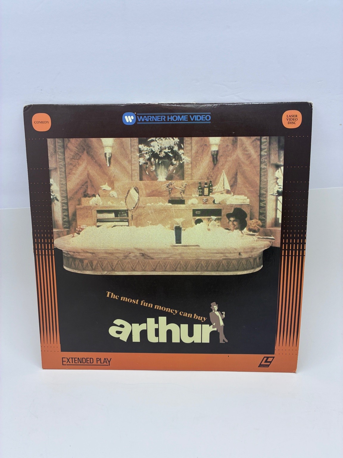 Arthur LaserDisc 1981 Comedy Dudley Moore Liza Minnelli Warner Home Video