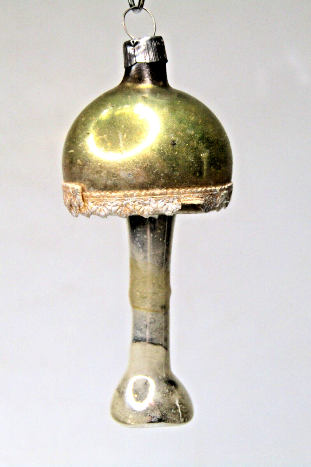 Vintage Blown Glass Table Light Lamp Christmas Ornament Germany