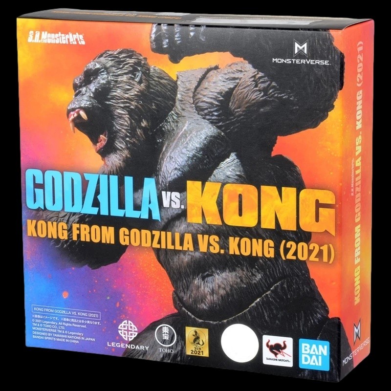 S.H.MonsterArts Kong Godzilla vs. Kong (2021) Action Figure 17 Years & Up