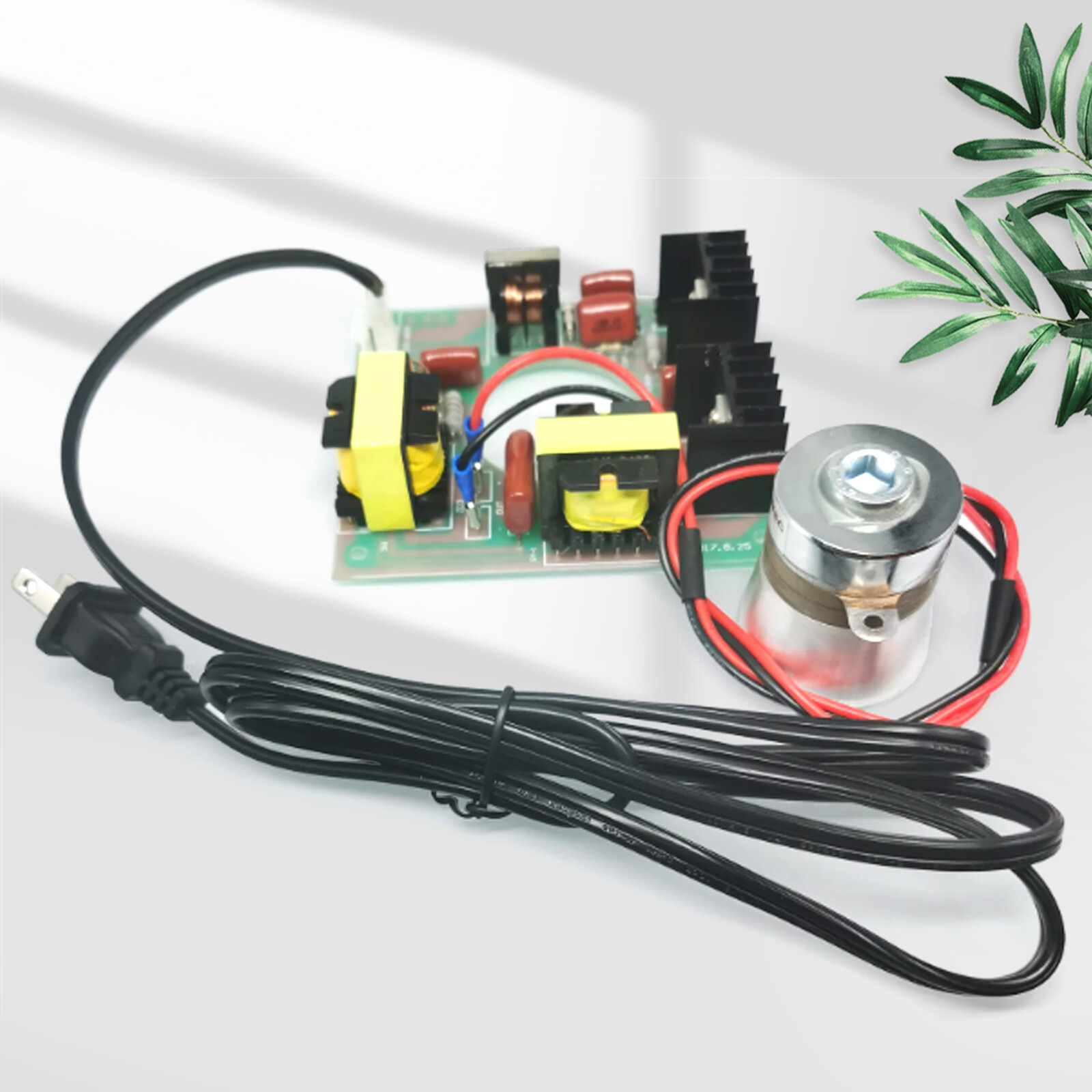 AC110V 60W Ultrasonic Generator Cleaner Power Driver Board / 40KHz Transducer