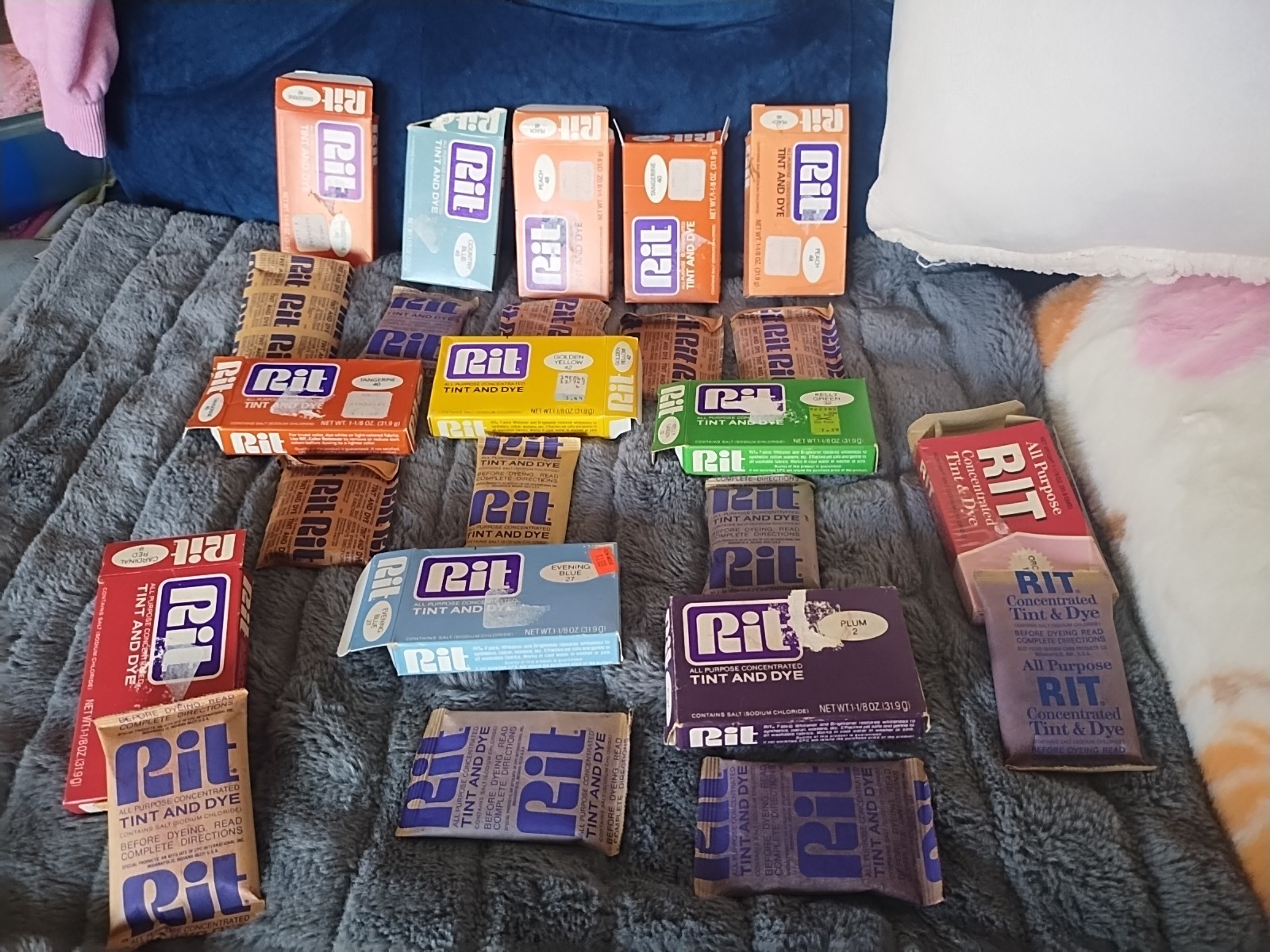 Lot Of Rit All-purpose Tint  And Die