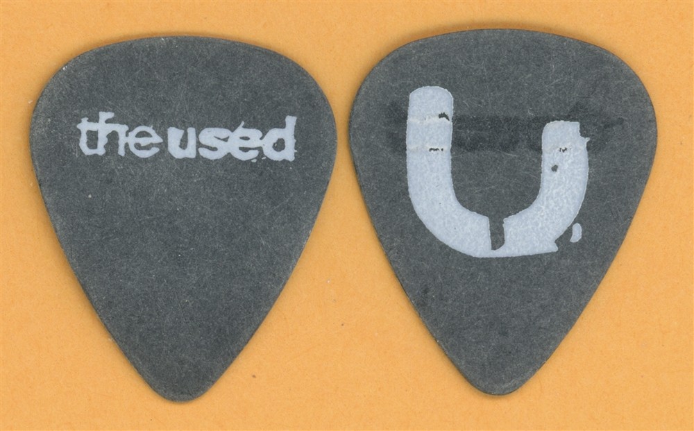 The Used Jeph Howard Vintage Guitar Pick - 2004 In Love and Death Tour