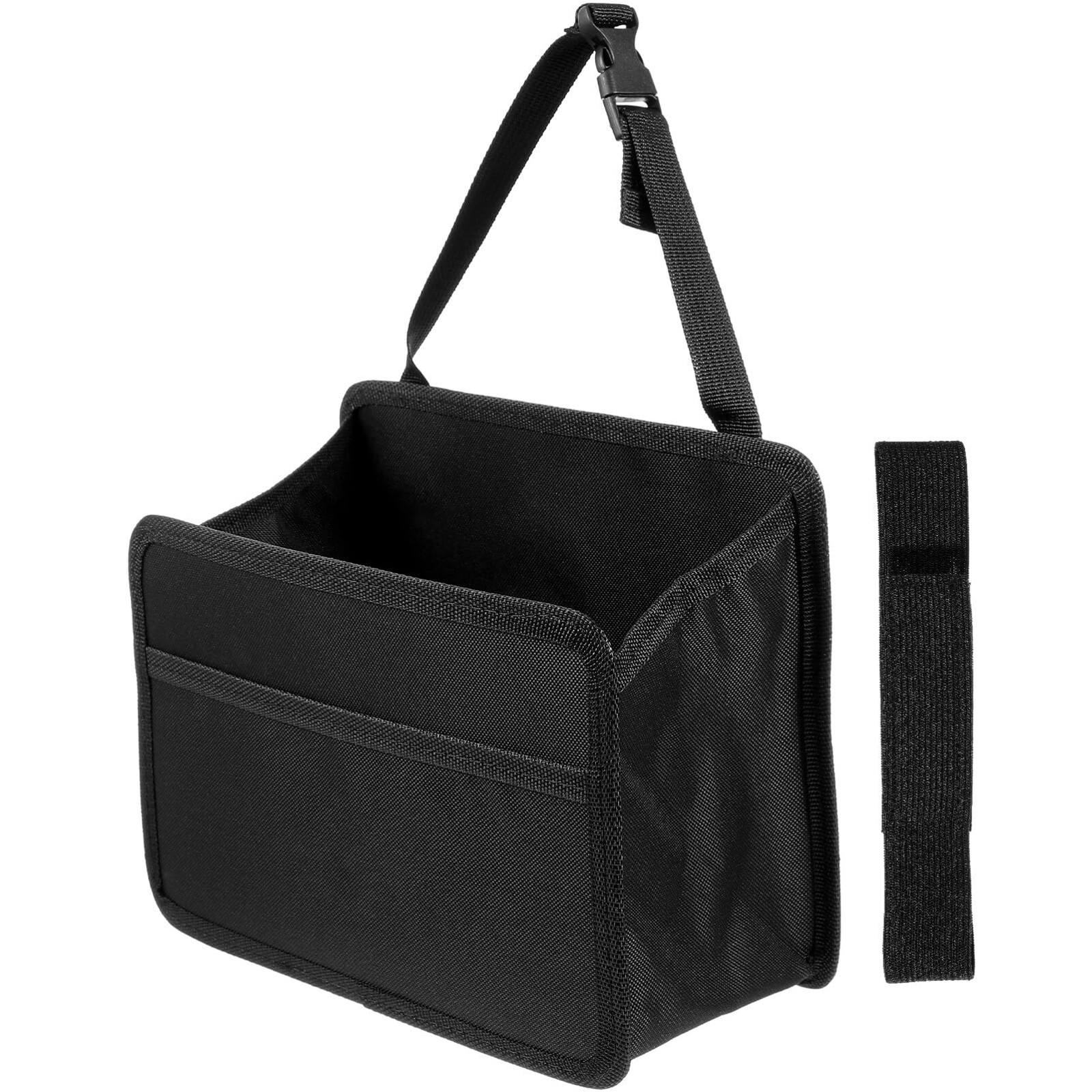 Car Storage Hanging Bag Collapsible Trash Bin Foldable Garbage can Organizer ...
