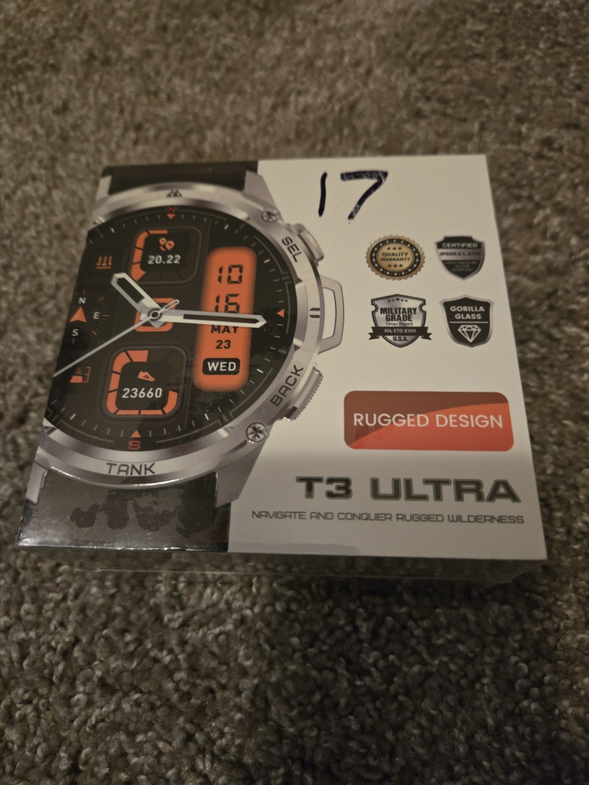 AMAZTIM GPS Smart Watch for Men